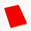 Toto A5 rød model - Guldtryk rejsedagbog